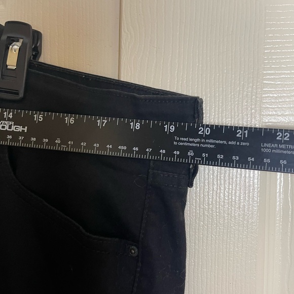 Levi’s 711 Black Denim Jeans Size 20W - Picture 8 of 10